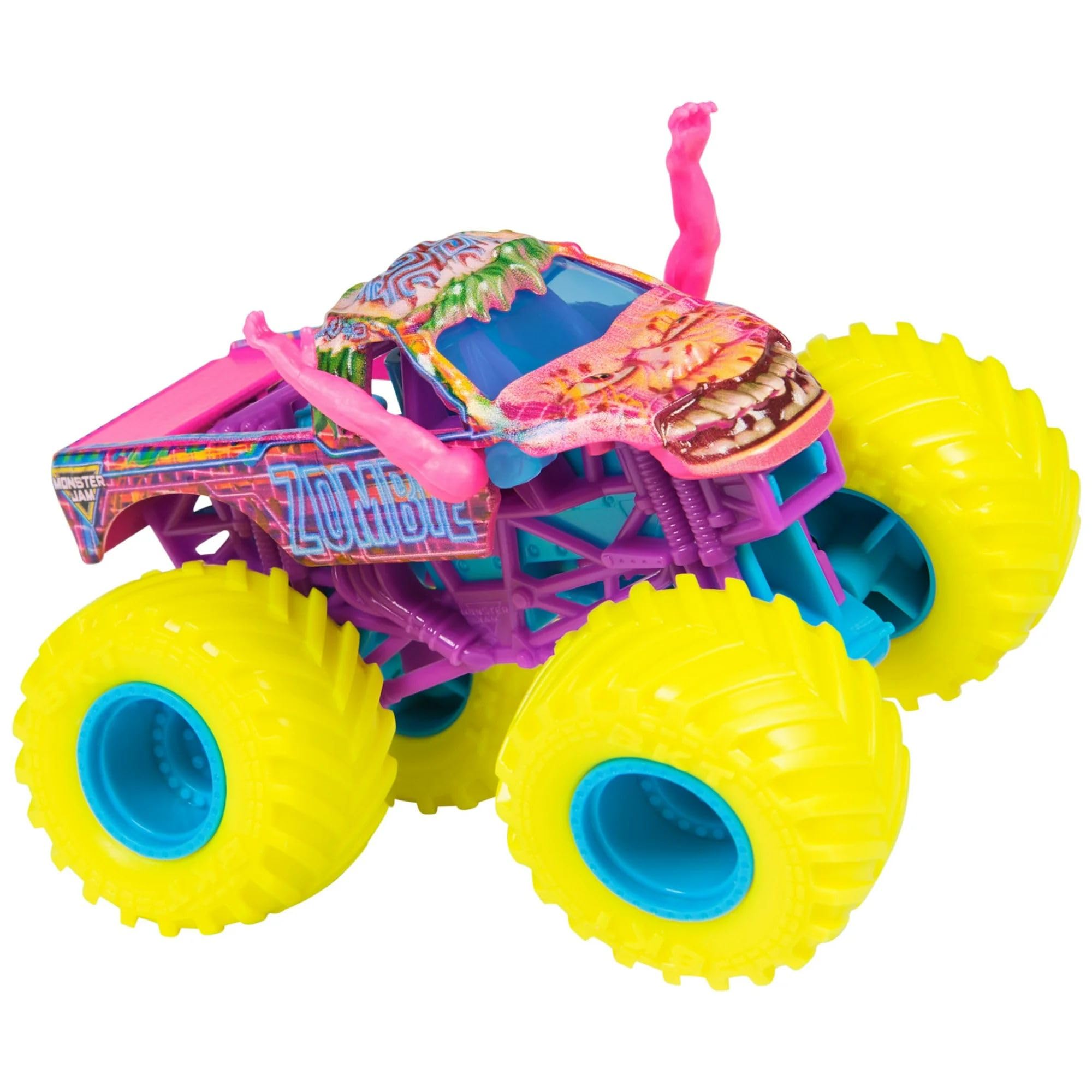 Monster Jam 2026 Official 1:64 Diecast Truck Series 45 Cyberflare