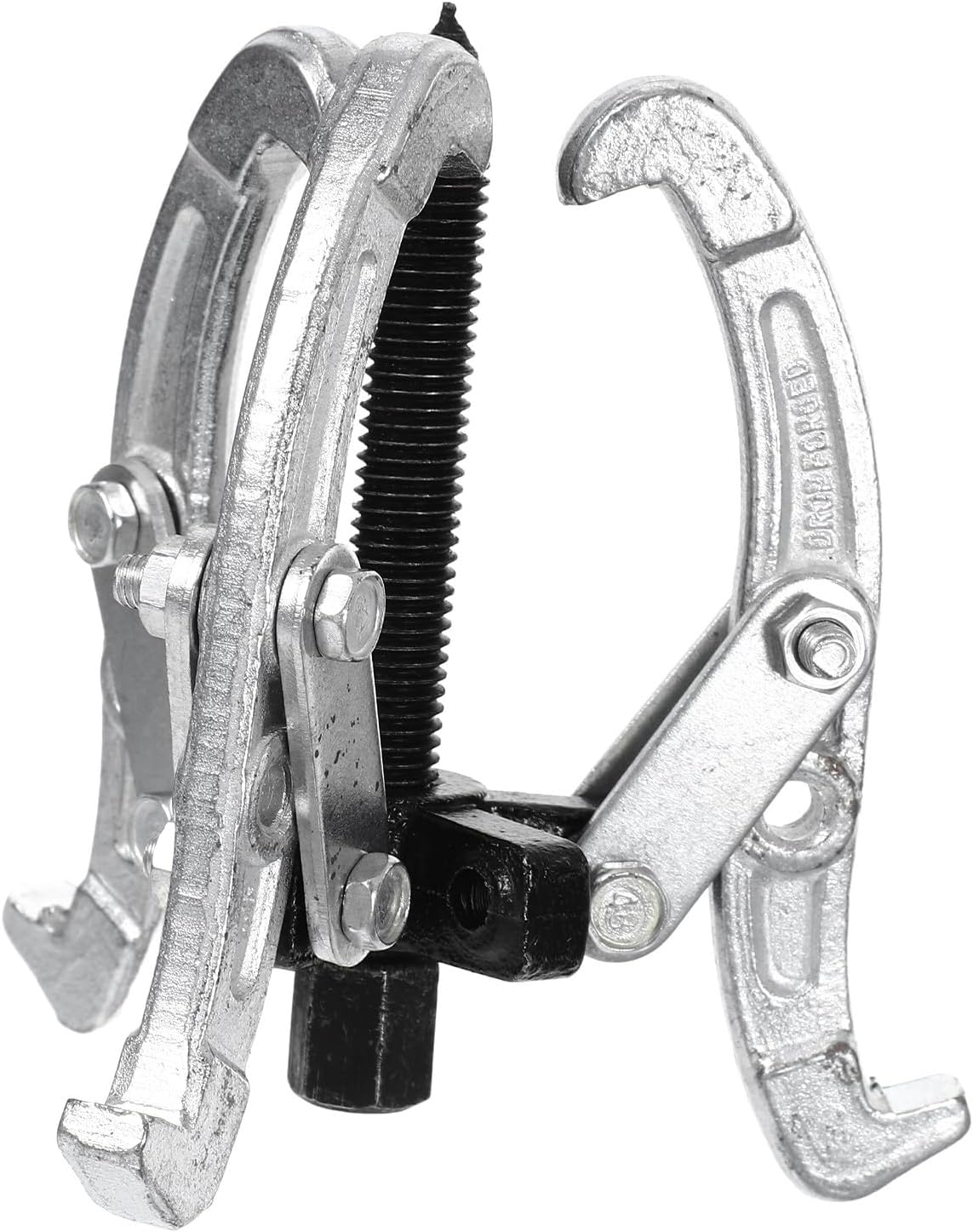 VALICLUD Bearing Gear Puller Three-jaw Remover 3-inch Forged Steel Bearing Removal Tool for Automotive Pulley and Gear Disassembly