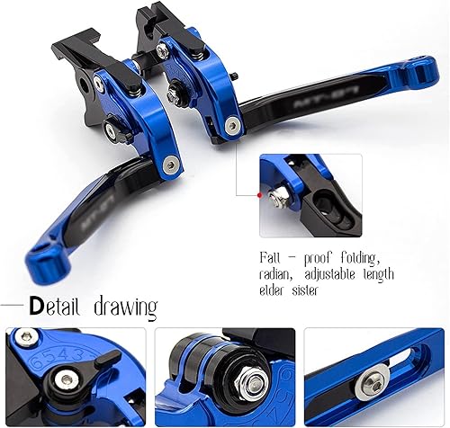 Miniatura 4 de Accesorios de motocicleta para Yamaha Xmax X MAX 300 250 Xmax 300 2011-2015 CNC plegable extensible palanca de embrague de freno de motocicleta +