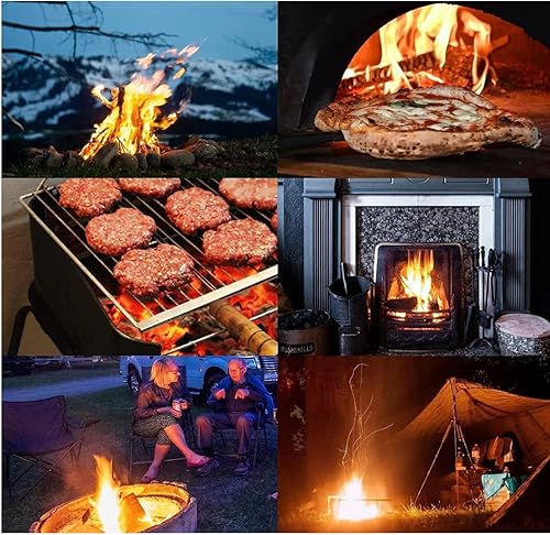 Miniatura 5 de Arrancadores de fuego para estufa de leña, barbacoa, chimenea, arrancador de carbón, fogatas, estufa de pellets, chimenea, hoguera, barbacoa,