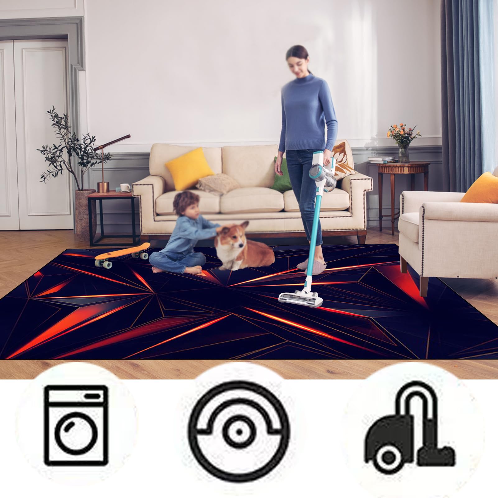 Tappeti Batteria Acustica Tappeto Batteria Elettronica Antiscivolo Tappeto A Tamburo Insonorizzante per Grancassa Rullante E Altri Componenti del Set di Tappetini Tappetino Insonorizzato 140 x 120 cm
