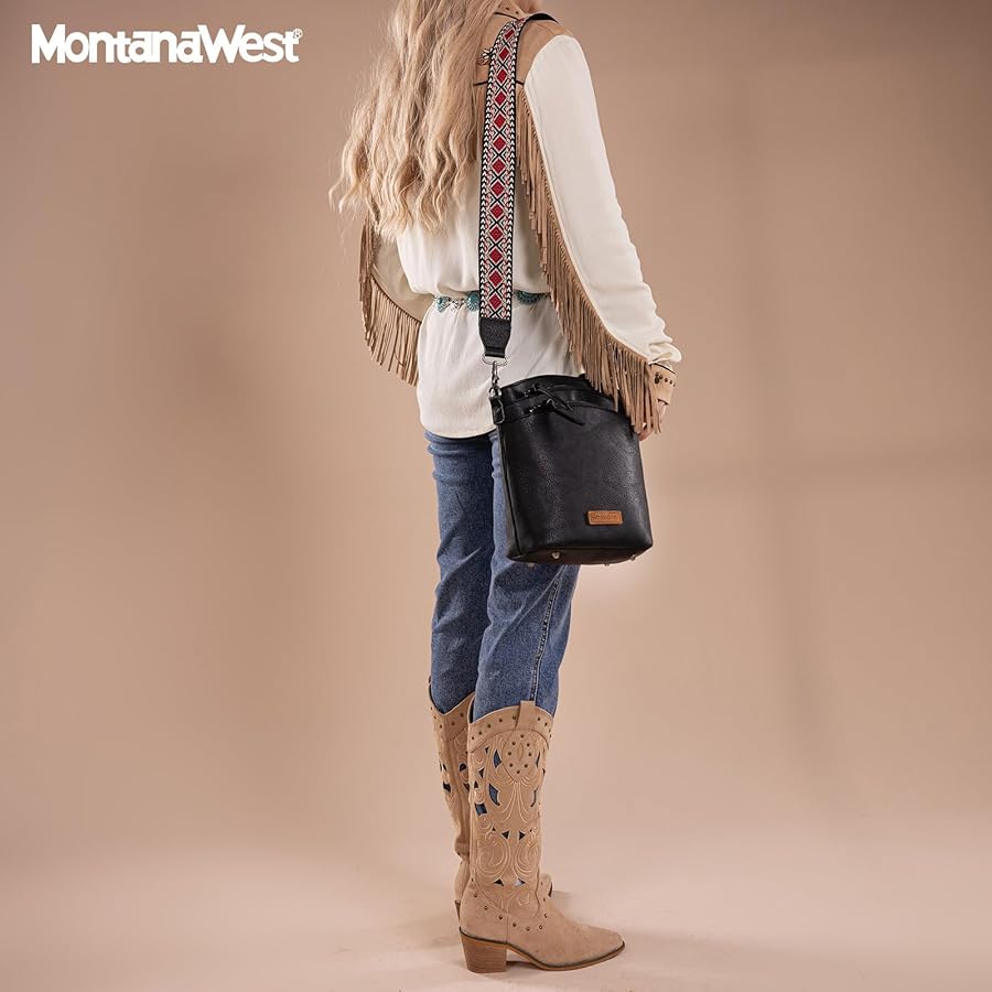 Montana West Crossbody Purses and Handbags for Women, Medium Size