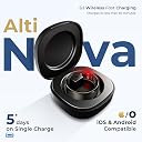 Alti Nova Smart Ring for Men & Women – Fitness Tracker Ring with Sleep Monitoring, Heart Rate Tracking, Activity Tracker, Compatible Android & iOS with Free App Subscription (Black, 11) gallery image
