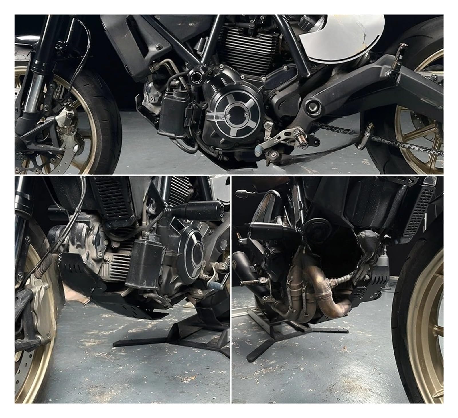 Paracoppa motore moto Per Scrambler 800 Scrambler800 Cafe Cl&assic Full Throttle 2015-2025 Piastra Paramotore Pancia Motore Telaio Copertura Della Protezione