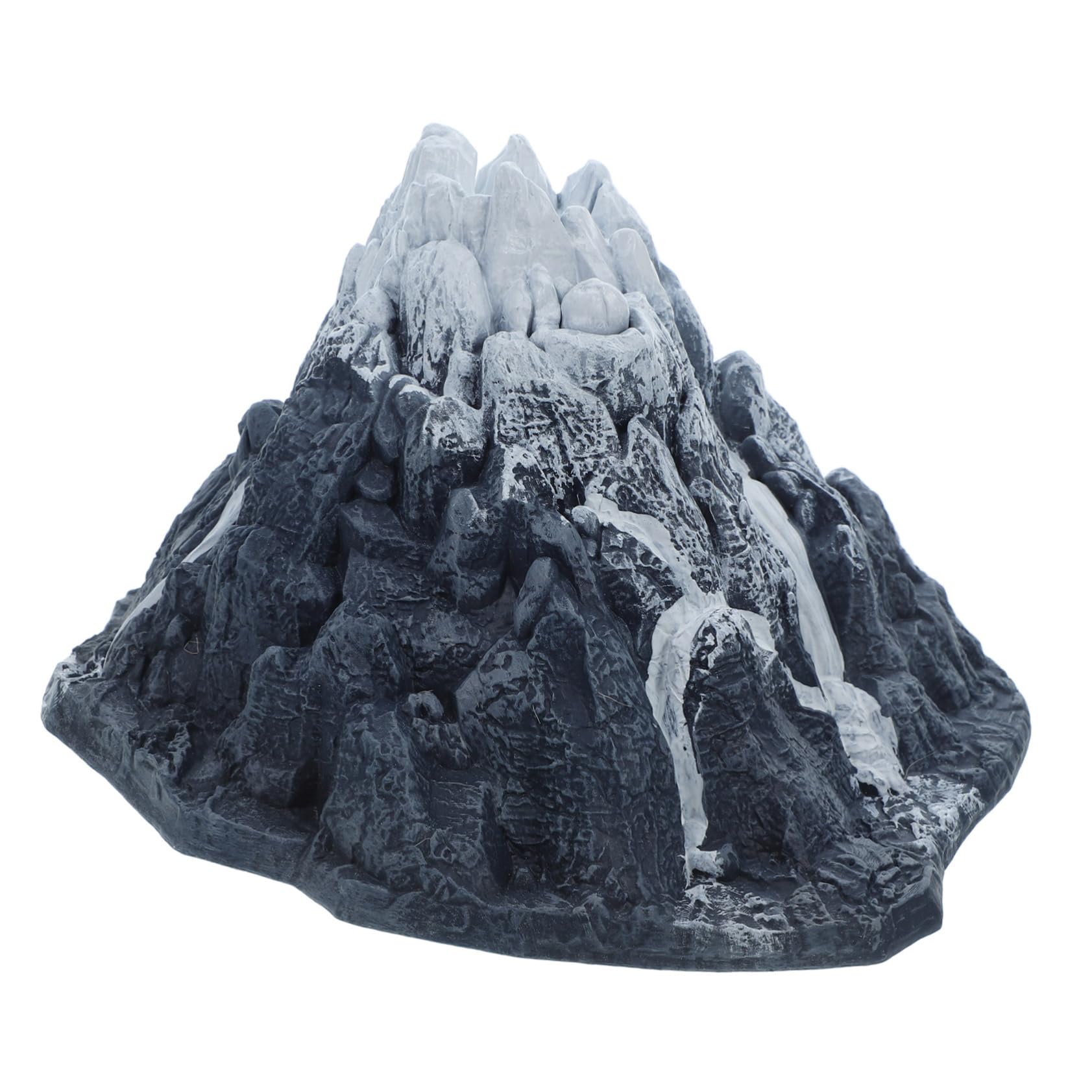 Toyvian 2 Pièces Décoration Aquarium Miniature de Neige Ornement Paysager pour Poissons Modèle Réaliste et Durable pour de Votre Réservoir