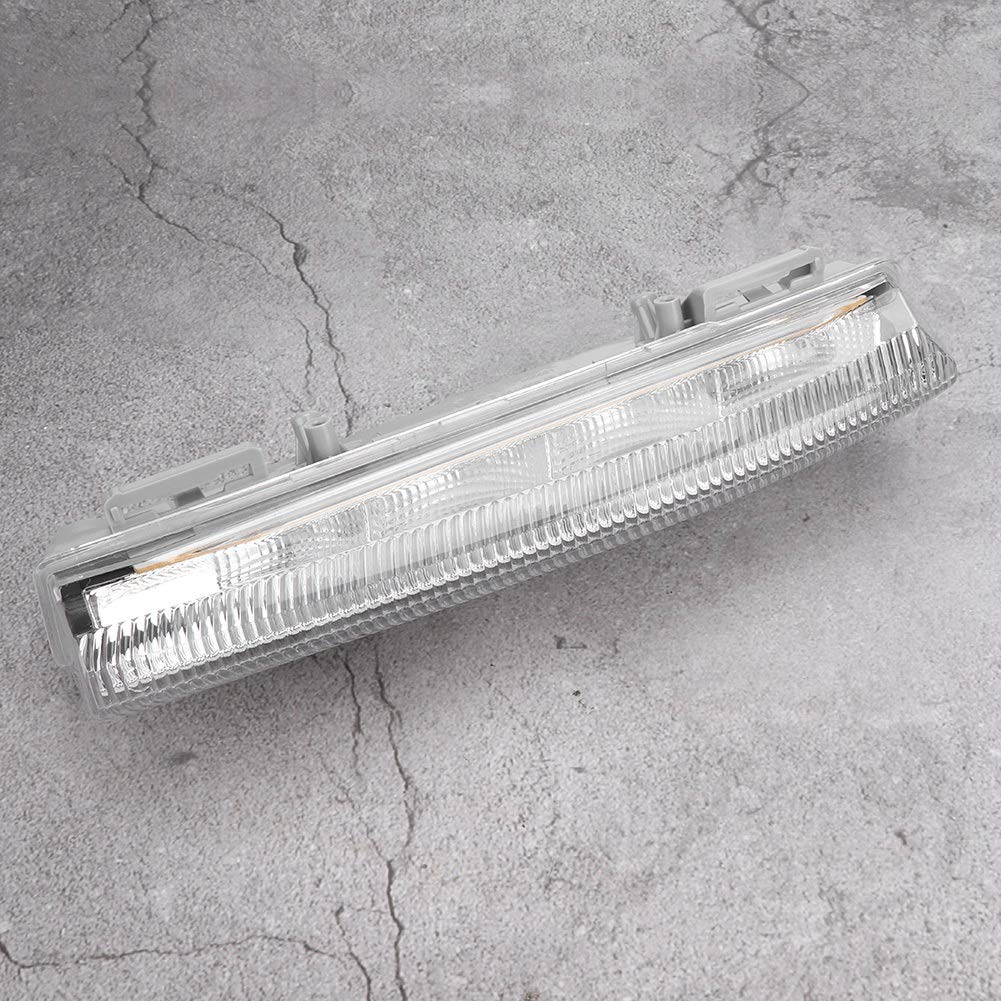 Qiilu Luce Diurna per Auto Accessorio Luce Diurna LED DRL 2049068900 2049069000 Sostituzione per W204 W212 R172(Left light)
