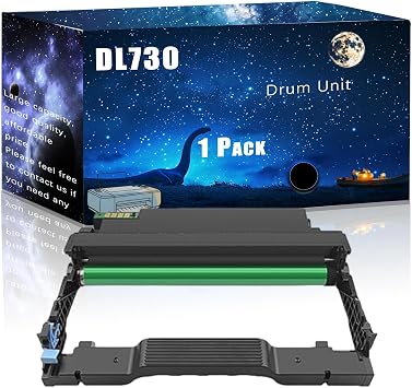 DL730 Drum Unit Compatible for Pantum M15DW M29DW M118DW L2300DW L2350DW L2710FDW Printers,with Chip Large Printing Demands Black