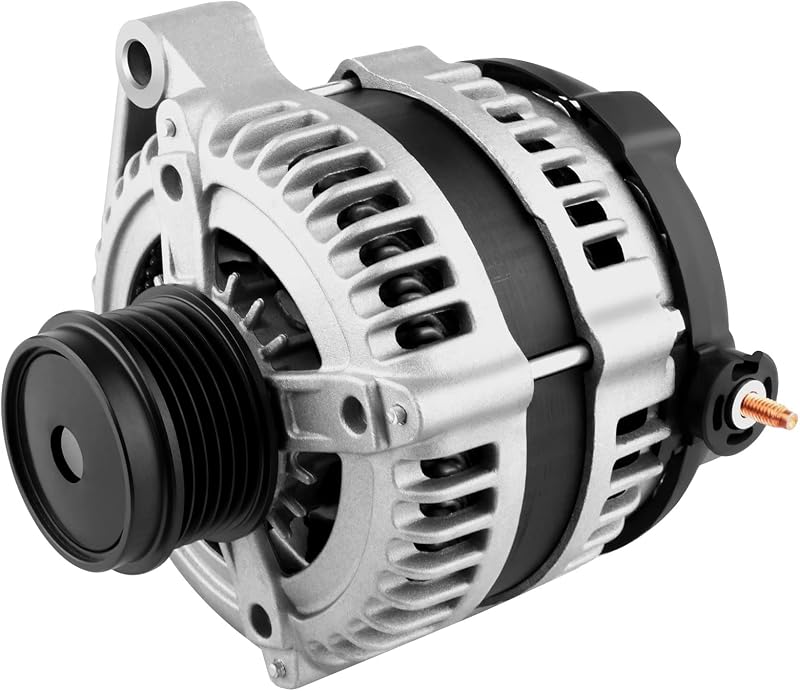 13871 GDSMOTU Alternator for Chrysler Town & Country 3.3L/3.8L 2001-2007 | for Dodge for Grand Caravan 3.3L/3.8L 2001-2007, 12V 140AMP High Output Alternator AND0293 421000-0011 04868431AF