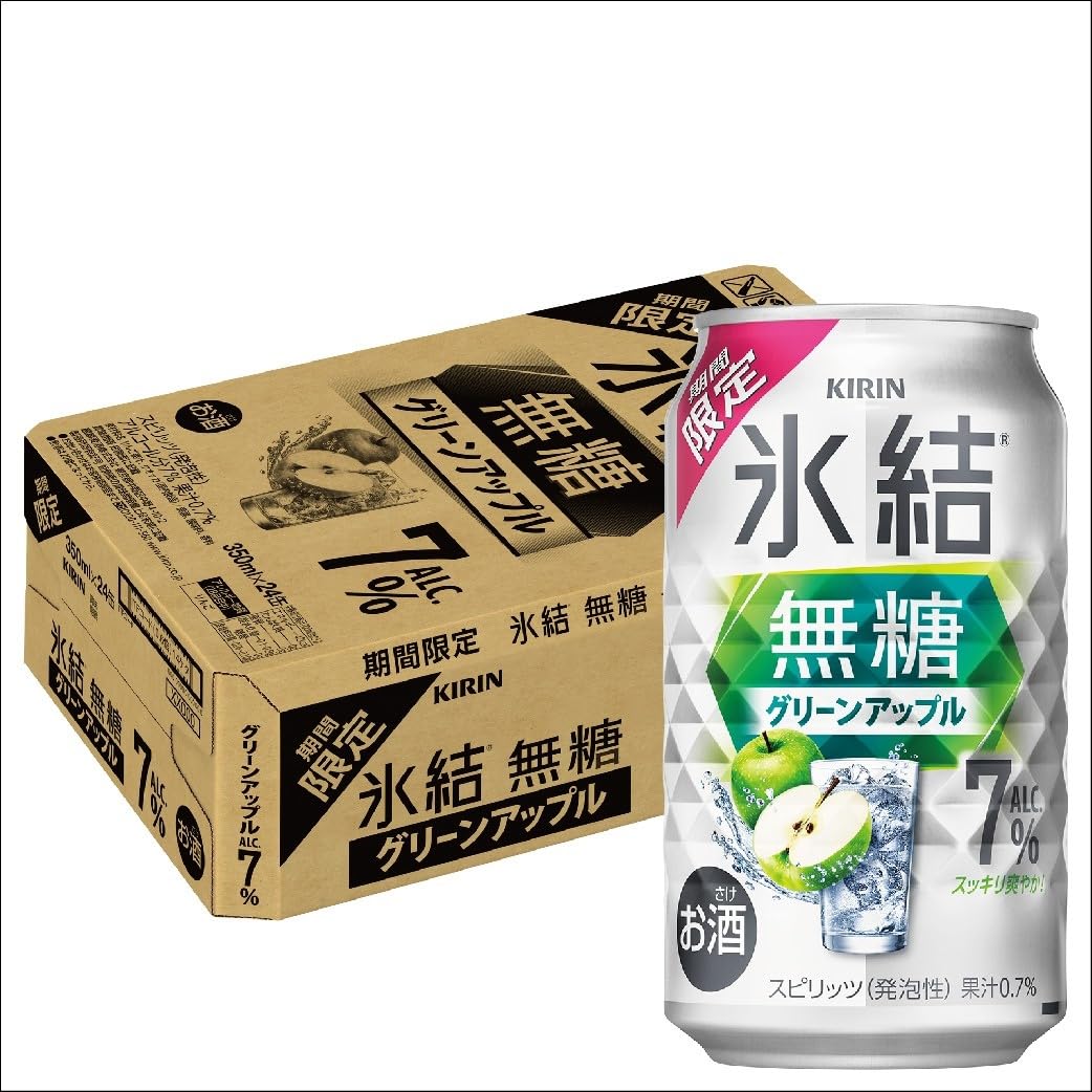 Amazon.co.jp: キリン 氷結 無糖 7% グリーンアップル 350ml×1