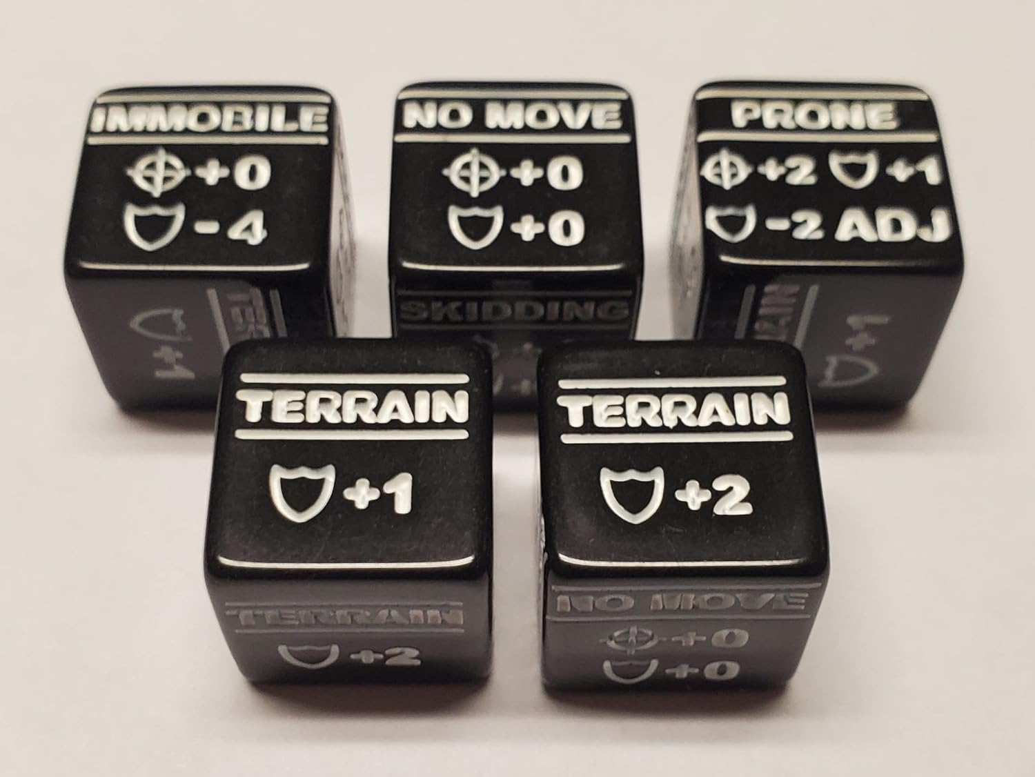 5X Battletech Stats and Special Movement Modifier Dice