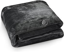 Electric Blanket, Washable, Large Size, Electric Throw, Wearable Blanket, Flannel, Large, Electric Blanket, Throw, Cold Protection, Energy Saving, Quick Heating, USB Charging, Stylish