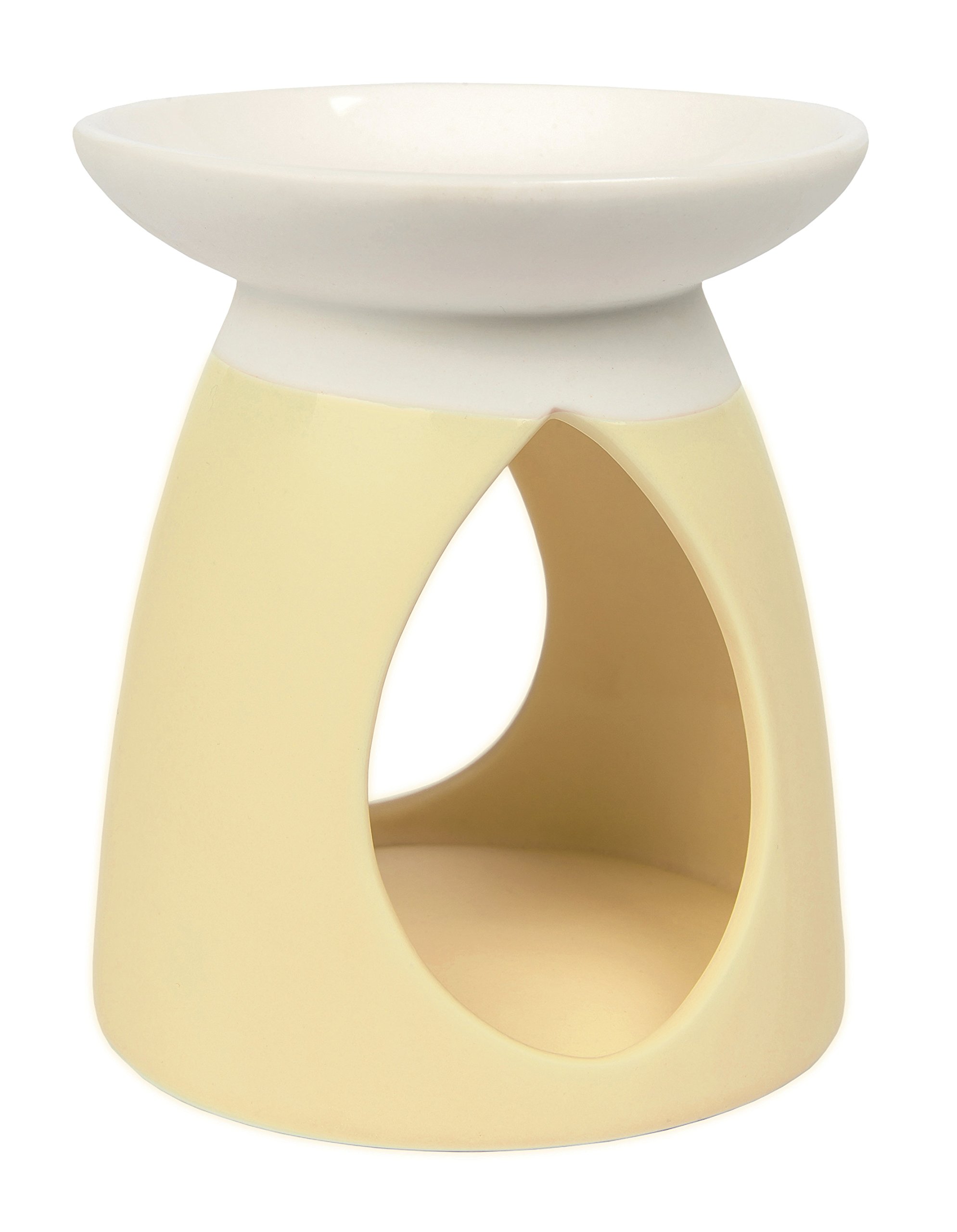 Yankee candle 1507881 Duftlampe, Keramik, gelb, 11 x 10,8 x 13,2 cm