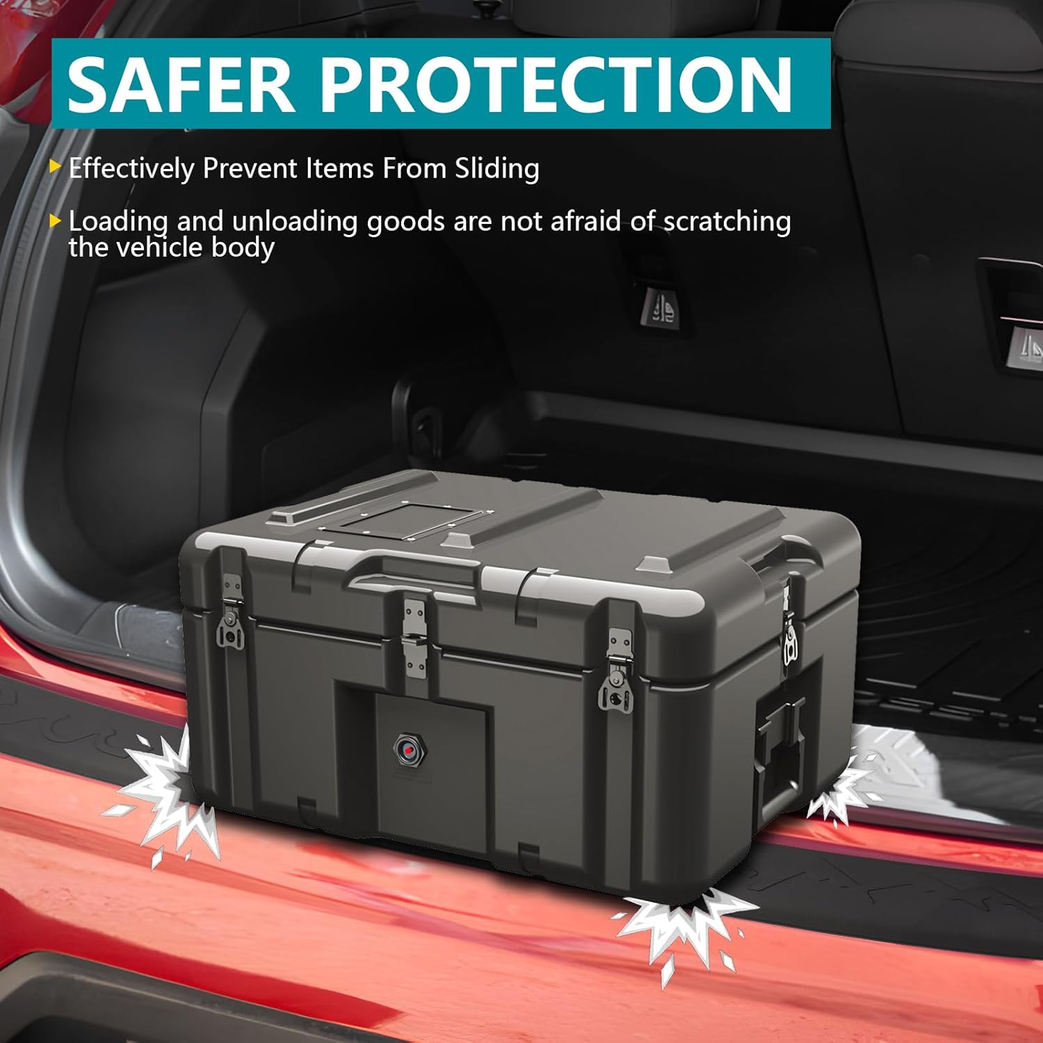 Rear Bumper Cover for Subaru Crosstrek 2024 2025 Accessories, Car Trunk Door Protector Molding Trim, DIY Direct Replacement Rear Bumper Guard Anti-Collision Strip E771SFN000