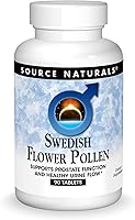 Vista 1 de Source Naturals Polen de Flores Sueco Apoya la Función de la Próstata y el Flujo Saludable de Orina* - 90 Tabletas