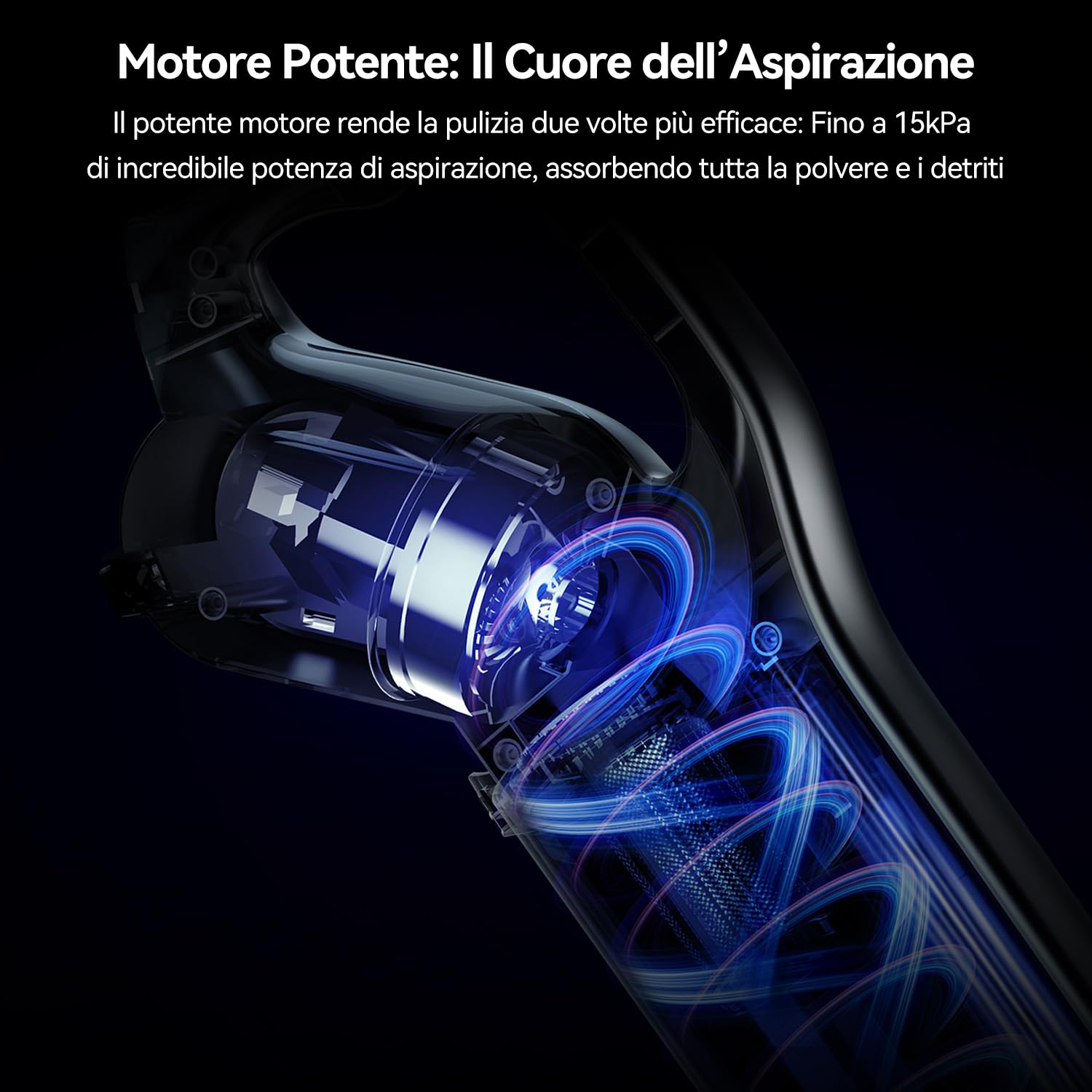 Deerma DX700S Aspirapolvere con Cavo 2 in 1, 15KPa, Filtro HEPA Lavabile, Rotazione a 180°, Leggera e Senza Sacco, Ideale per Pavimenti Duri, Peli di Animali e Auto