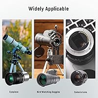 Vista 5 de NEEWER Llave de anillo de lente de acero inoxidable, herramienta profesional de doble cara curva con puntas planas/puntiagudas para quitar lentes