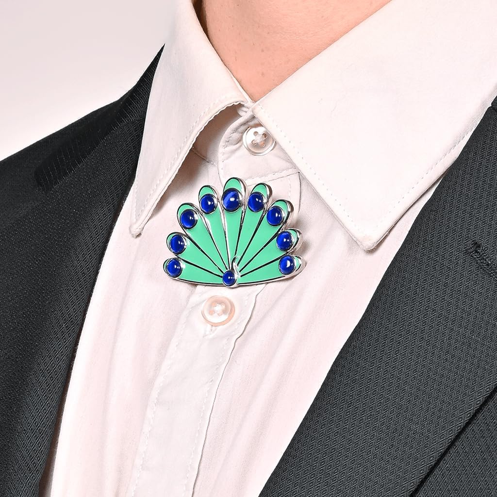 ZAG STORE - Official Miraculous Ladybug - Miraculous Peacock Camouflage Brooch