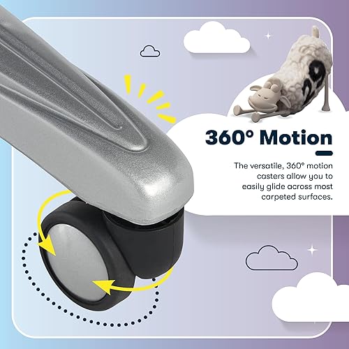 Miniatura 12 de Serta AIR Health and Wellness - Silla de oficina ejecutiva, respaldo alto, ergonómica grande y alta para soporte de madera, giratoria, cuero Negro