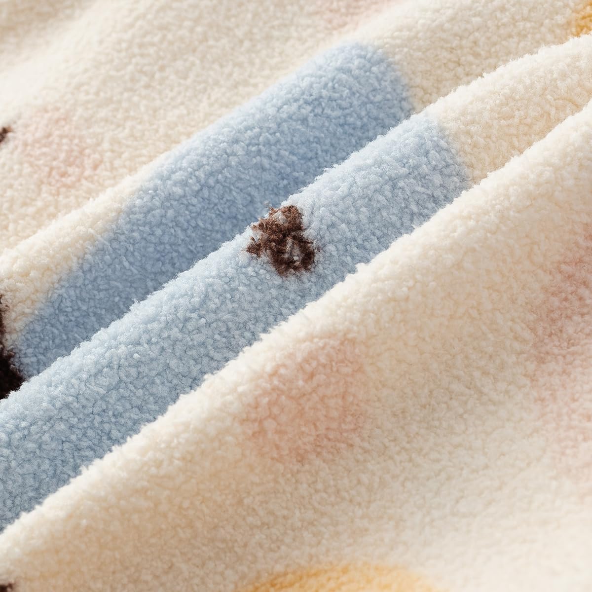 BINIDUCKLING Baby Toddler Girl Sherpa Fleece Jacket Fall Winter Coat Warm Clothes - Image 9