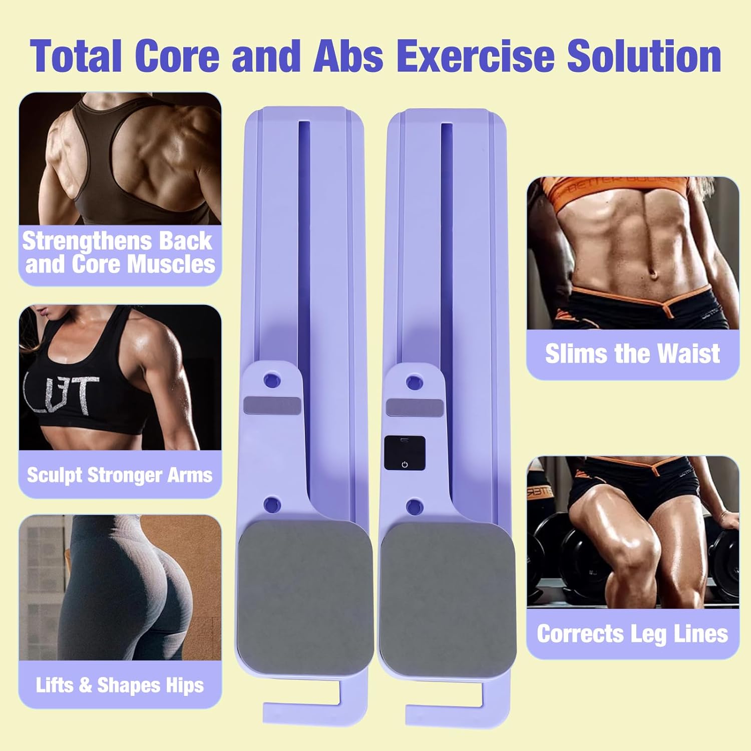 2025 Upgraded Pilates Reformer Machine, 360° Full-Body Toning Home Workout Equipment, Multifunctional Abdominal Board for Core & Abdominal Strength with Smart LCD Tracker