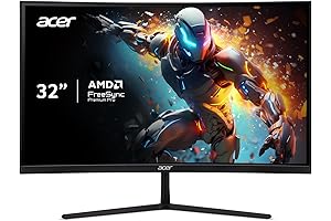 Acer EI322QUR 31.5" 1440p 165Hz Curved Gaming Monitor