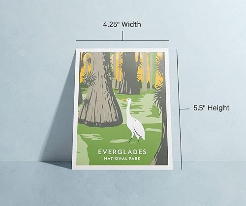 Miniatura 7 de Twigs Paper - Tarjetas de felicitación de parques nacionales de arte surtido, tarjetas de papelería con sobres, tarjetas de agradecimiento y notas