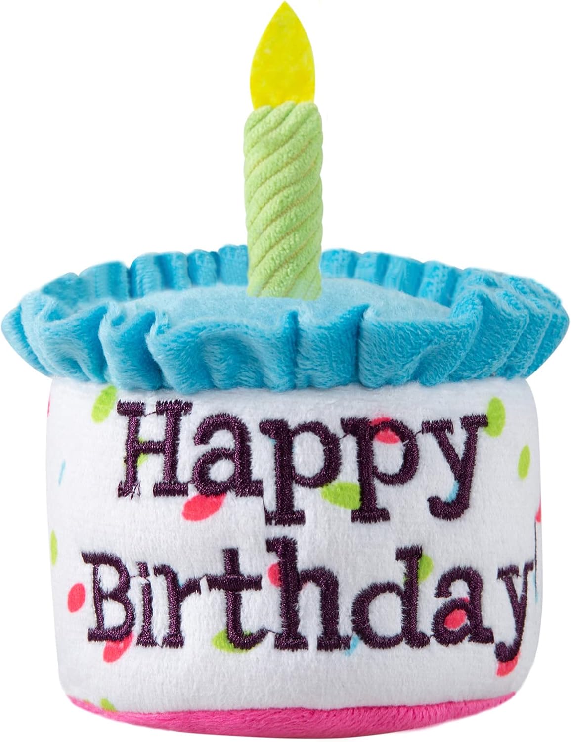 Pet Supplies Ushang Pet Large Dog Birthday Cake Toys, Happy Birthday