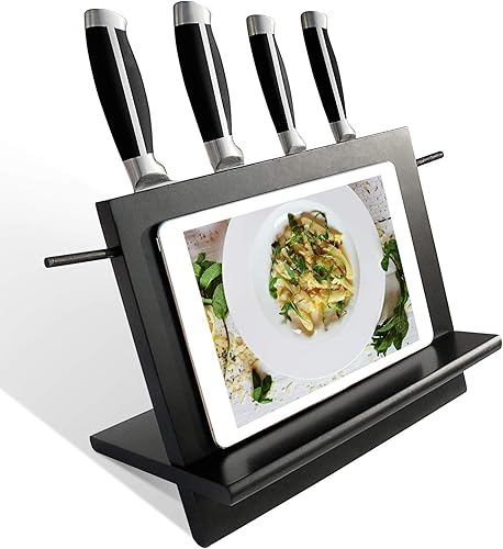 Miniatura 3 de HOMEKOKO Bloque magnético para cuchillos, soporte magnético para cuchillos, estante para cuchillos con doble cara fuerte magnético para organizar y