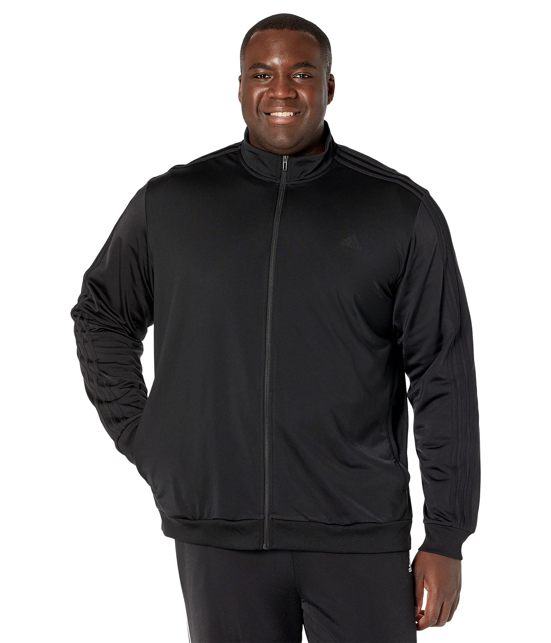 adidas Men's Essentials Warm-Up 3-Stripes Track Top-picture-15