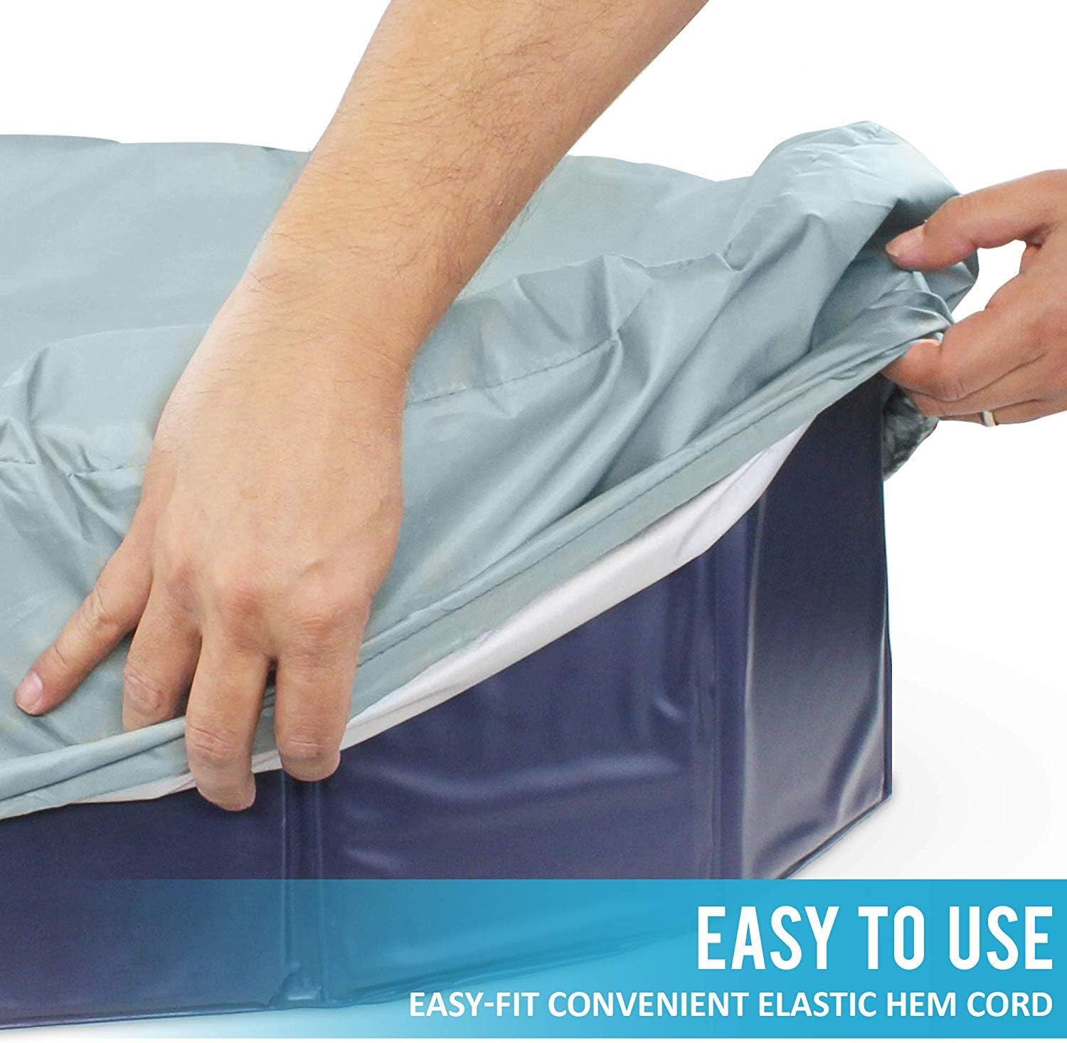 Universal Pet Pool Cover - Compatible with 60 to 64 inches Round Portable Pools