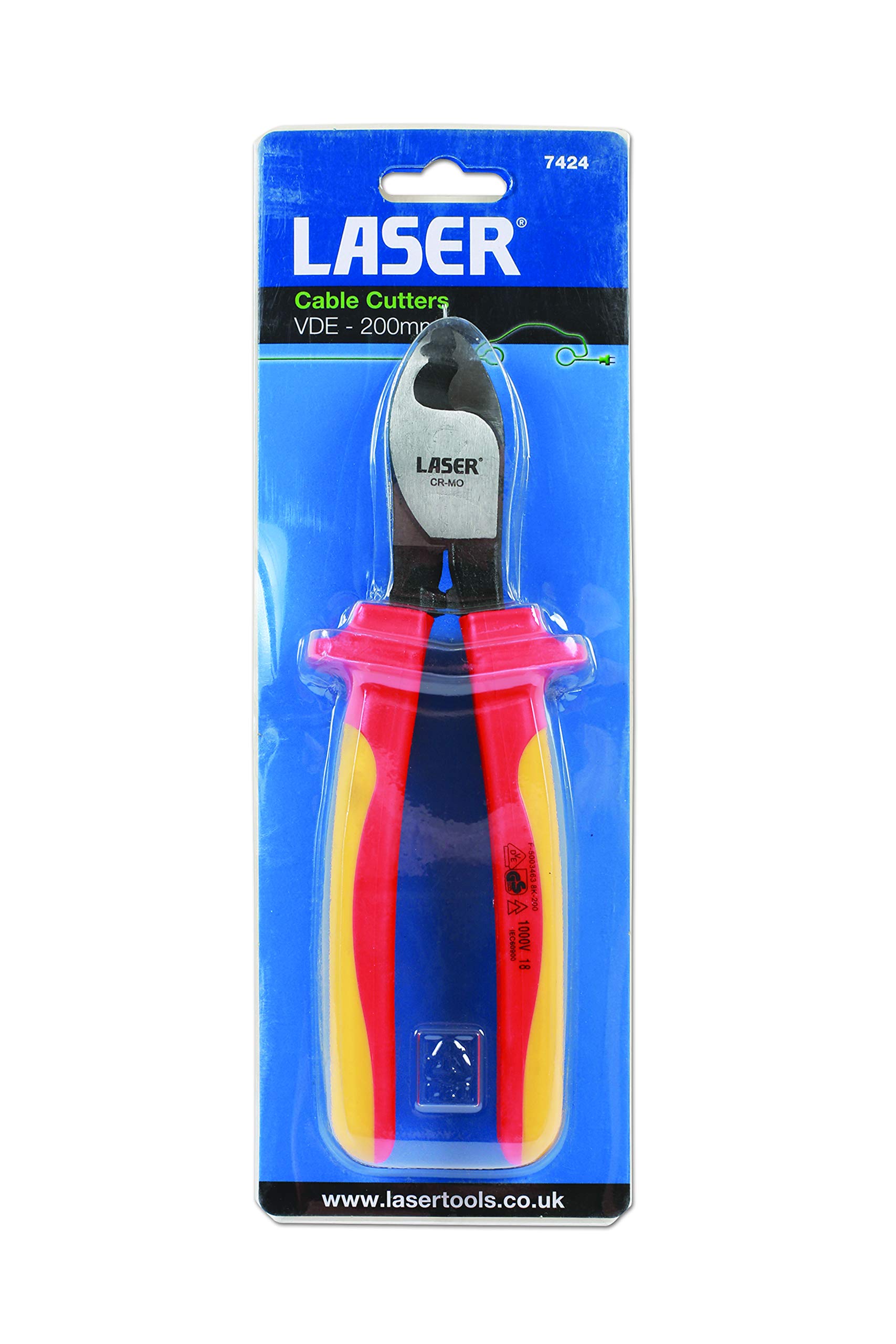 Laser 7424 Insulated Cable Cutters 200mm - Image 2