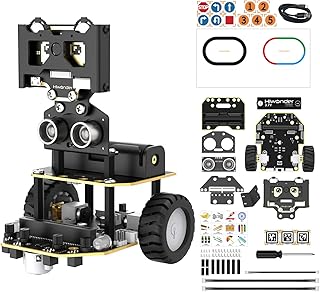 Nexbit Robot Car Kit for Microbit Programming STEM Educational Project AI Vision Smart Robot with Tutorials for Starter Le...