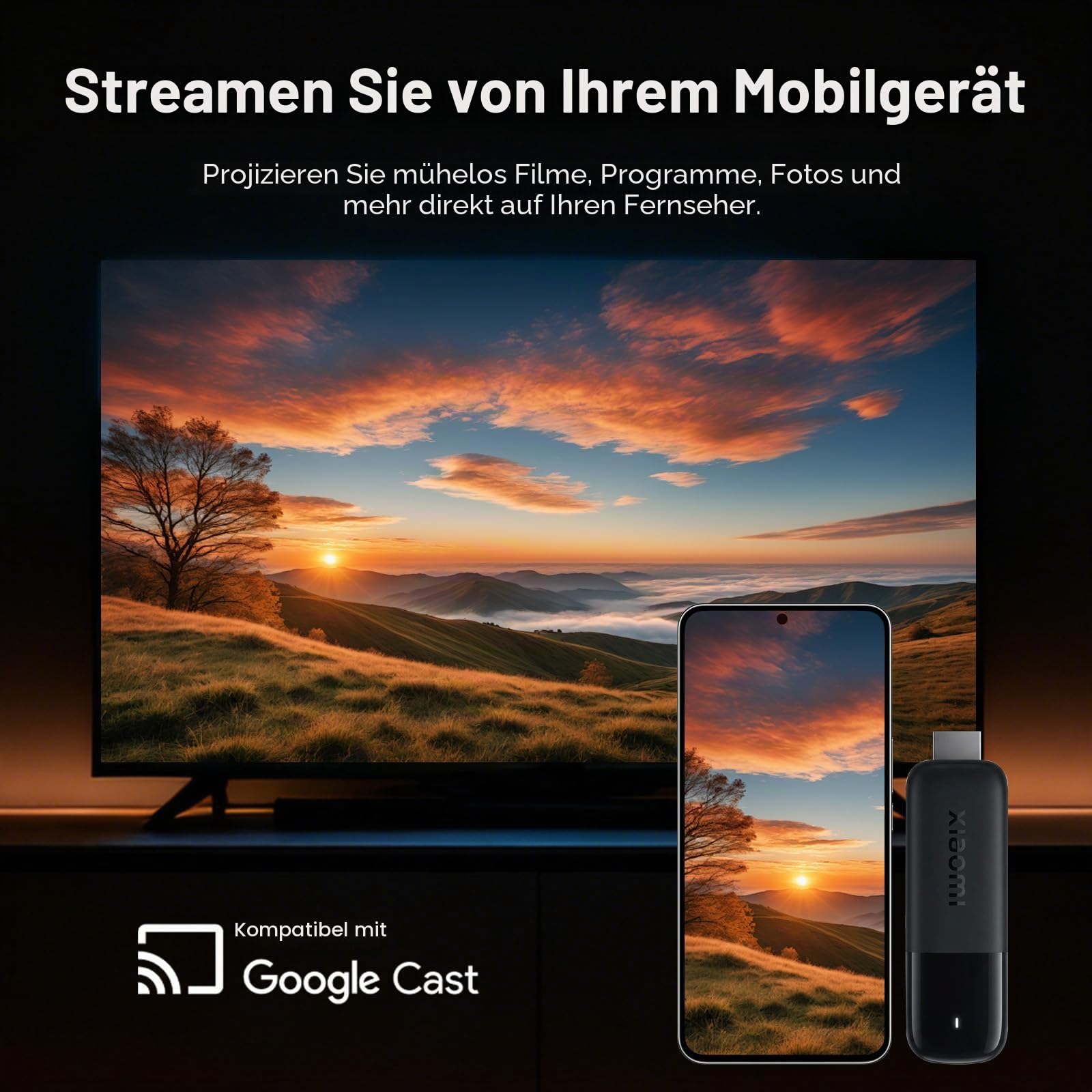 Xiaomi TV Stick 4K 2nd Gen, Mi Streaming Android TV Stick
