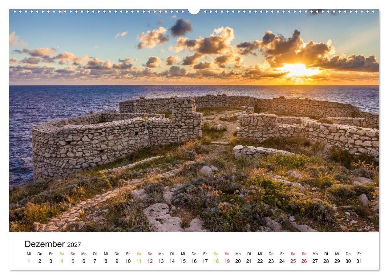 Trauminsel Capri (Wandkalender 2027 DIN A2 quer), CALVENDO Monatskalender: Mediterrane Impressionen der schönen Mittelmeerinsel (CALVENDO Natur)