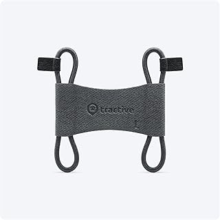 Tractive Fabric Clip Mount x2 for Tractive Dog 6 GPS Tracker (Black) - Large