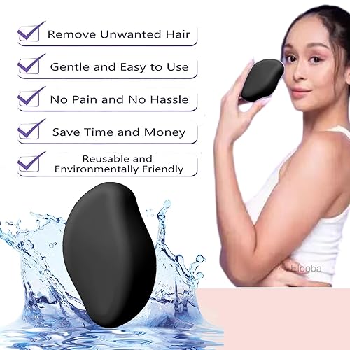 Miniatura 6 de Borrador de pelo de cristal, removedor de pelo mágico de cristal para mujeres y hombres, borrador de pelo, exfoliación sin dolor, herramienta