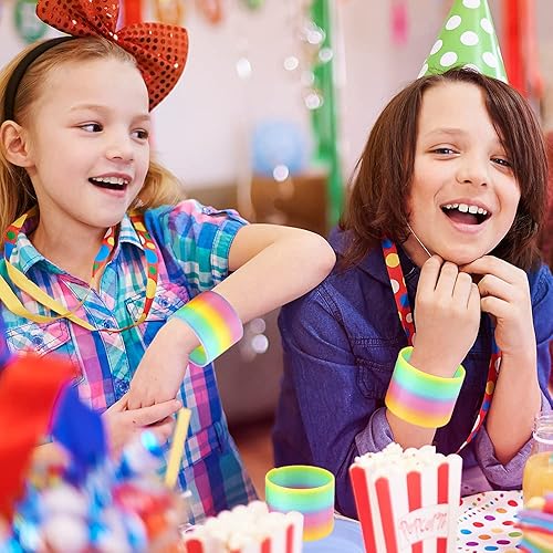 Miniatura 6 de ArtCreativity Muelles helicoidales para niños, juego de 4, juguetes antiestrés en colores arcoíris, ideal para computadora inquietos, juguetes