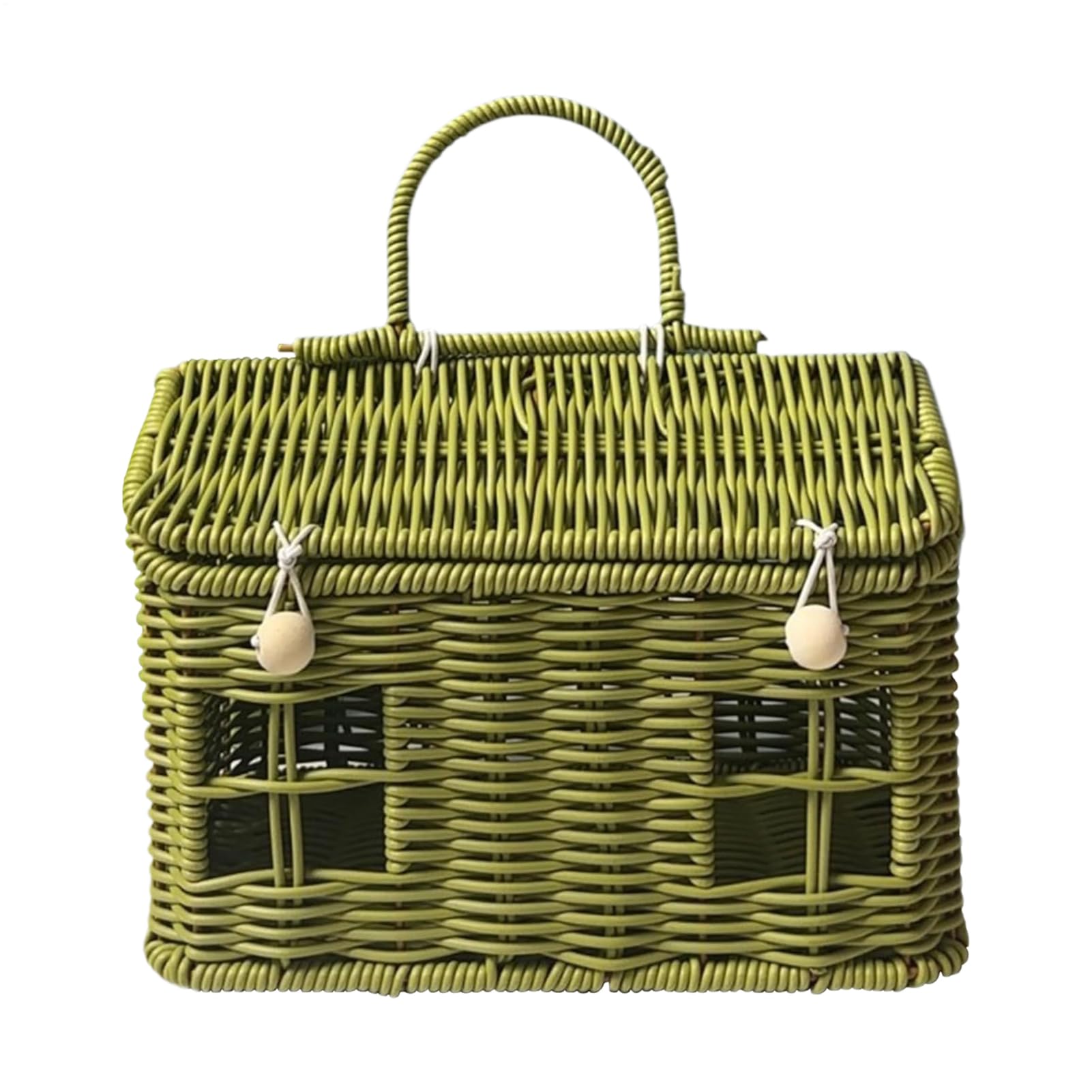 Panier de Pâques léger et pratique contenant pique-nique rotin
