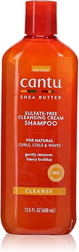 Cantu Sulfate-Free Cleansing Cream Shampoo for All Hair Types 400ml