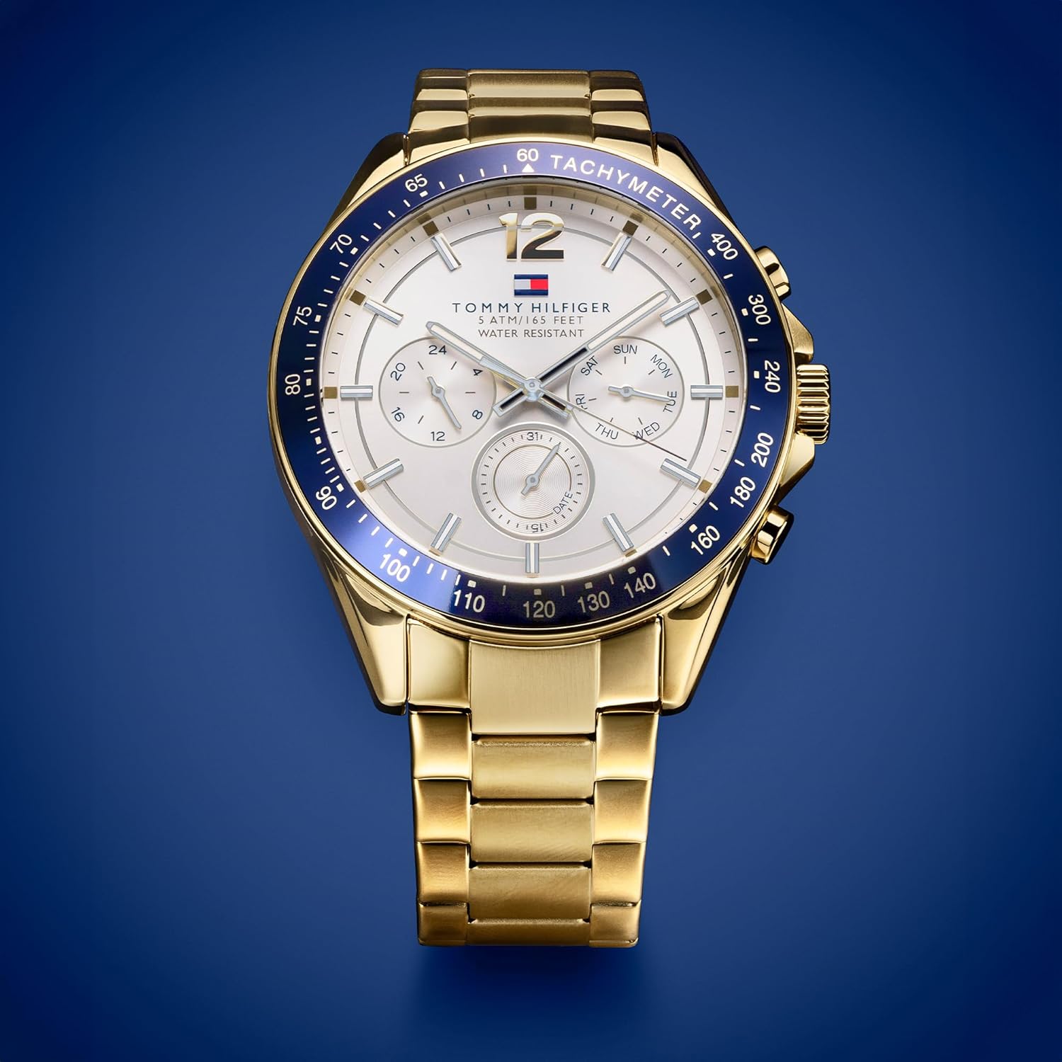 Détail du cadran Tommy Hilfiger