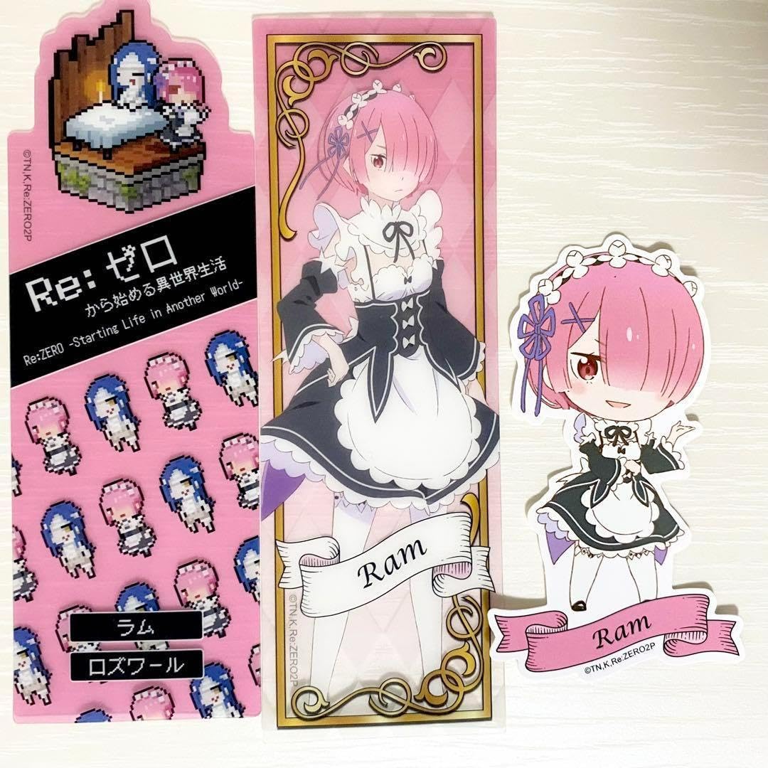 Amazon.co.jp: Re ゼロから始める異世界生活 リゼロ ラム ブックマーク