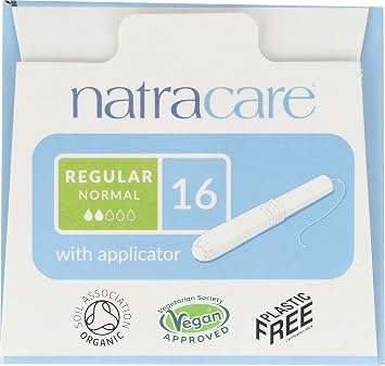 Natracare Tampons Regular with Applicator, 2 Pack