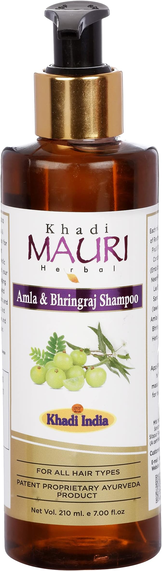 Khadi Amla Bhringraj Shampoo - 200 ml