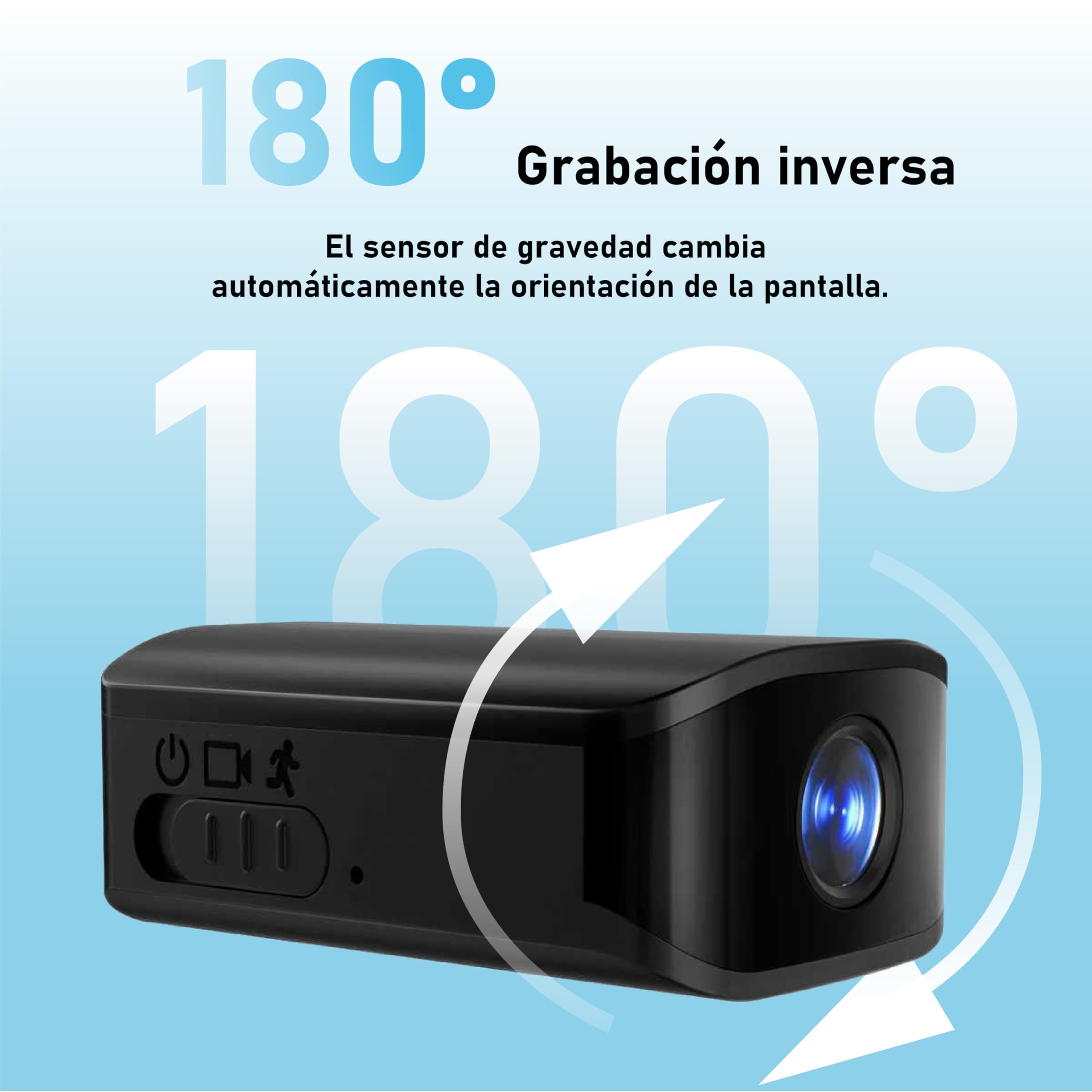 Cámara de vigilancia Oculta Miniatura HD, cámara espía, cámara niñera, con detección de Movimiento, Apta para vigilancia de Seguridad en hogar, Oficina, supermercado y almacén, sin función WiFi