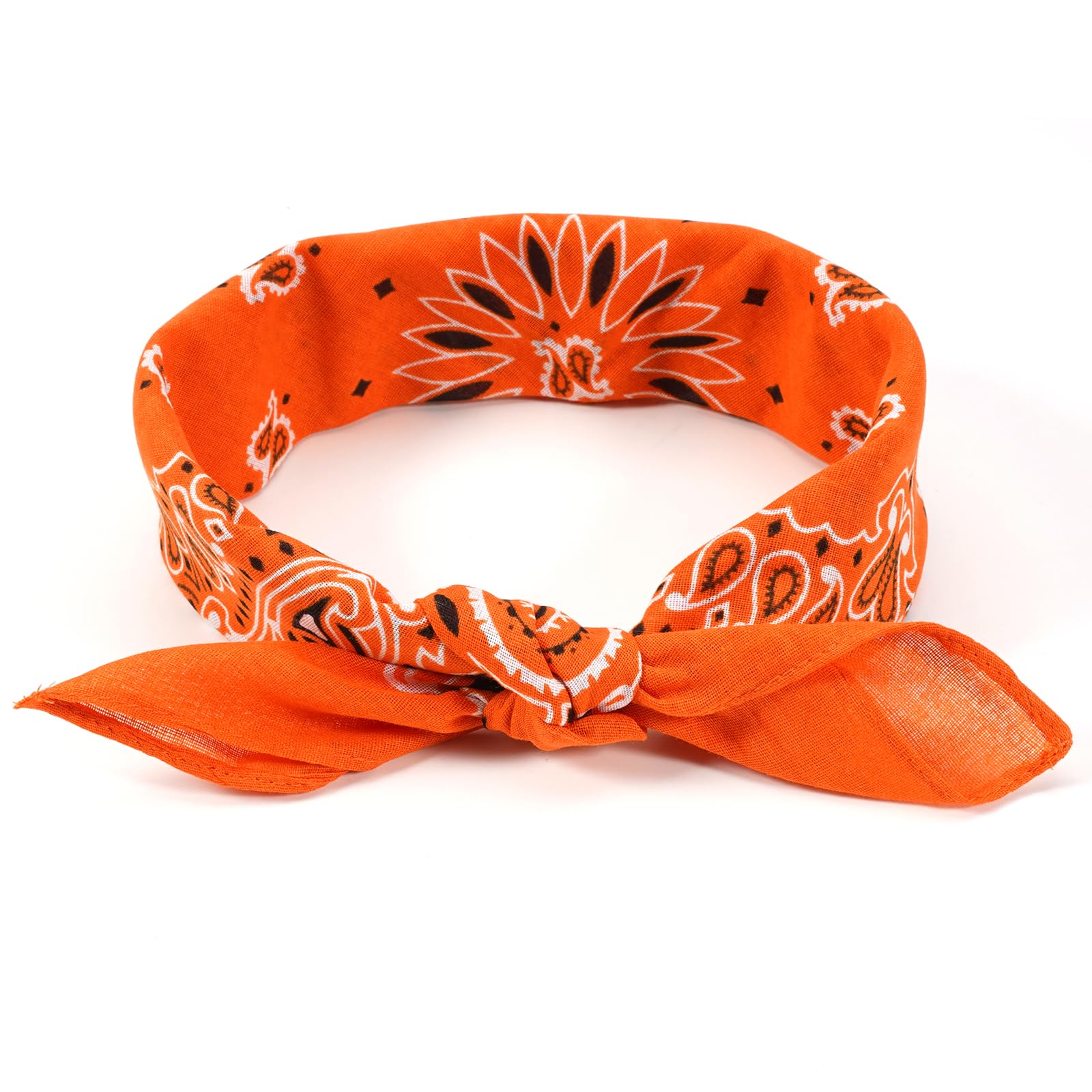 Amazon.com: Ardorchid Fall Orange Bandana Headband Autumn