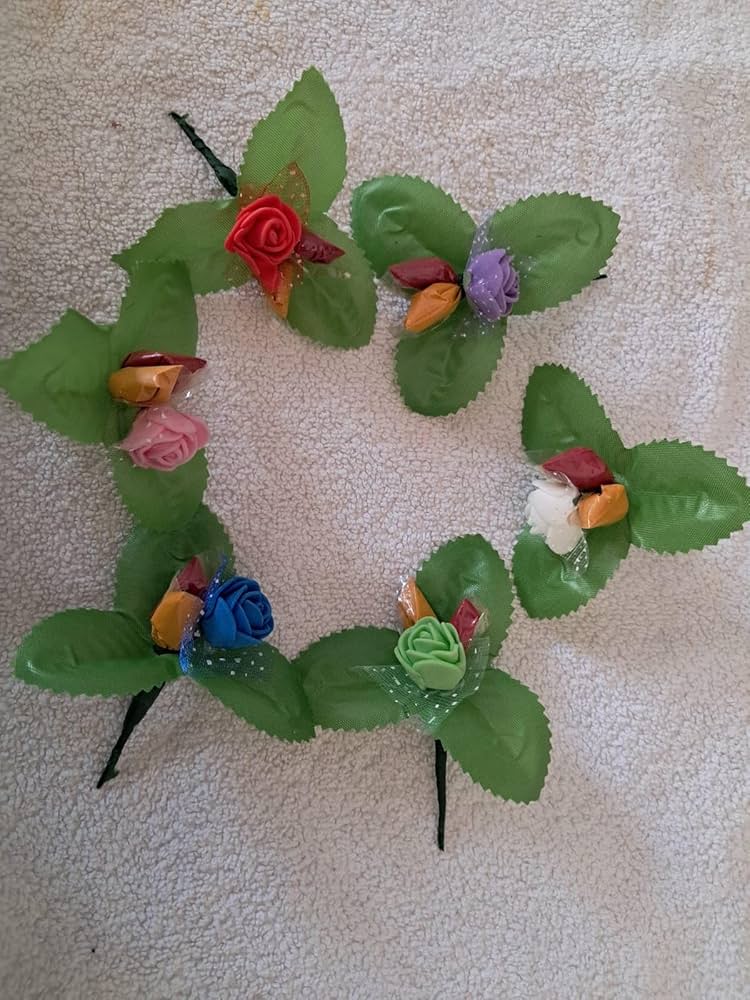 SSKR Pack Of 10 Pcs Flower Shape Haldi And Kumkum Thamboolam Set Combo | Pasupu And Kumkum Tambulam Set | Best Return Gift For Pooja