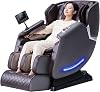 Professional Full Body Massage Chair with SL-Track, Zero Gravity Recliner, Lumbar Heat with Mugwort Therapy, and Intelligent Shiatsu Rollers for Home & Office Relaxation(Gray)