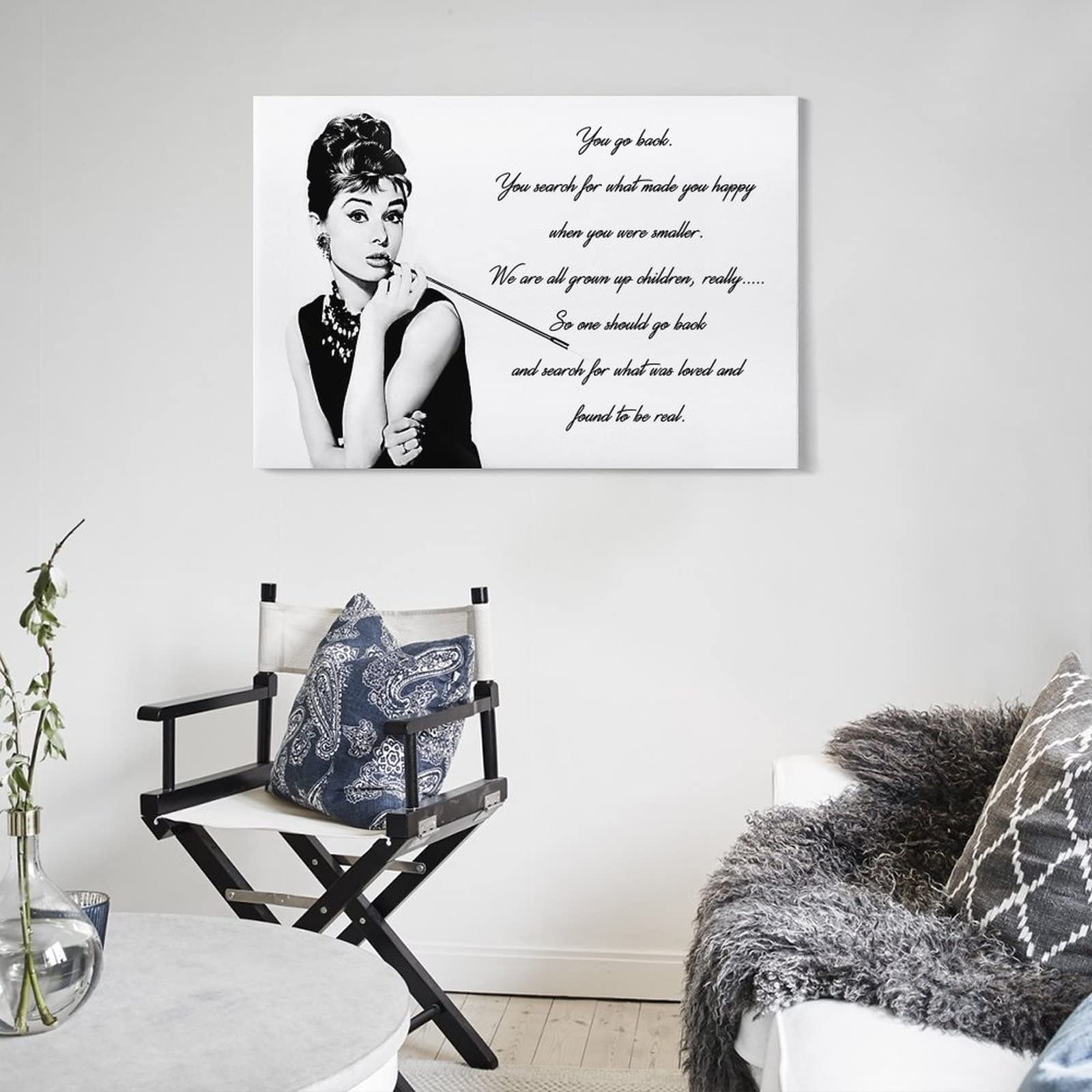 Amazon.co.jp: オードリーヘップバーン ポスター アートパネル