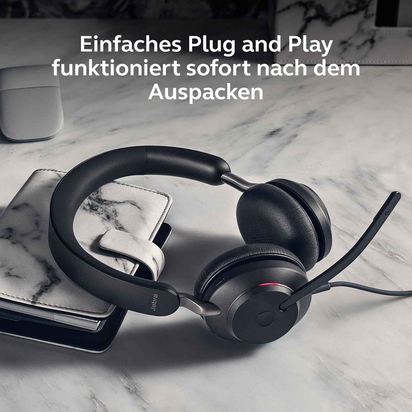 Jabra Evolve2 40 SE Cuffie stereo cablate con cancellazione del rumore, microfono e cavo USB-C/A - Certificazione MS Teams, compatibile con tutte le altre piattaforme - Nero (ricondizionato)