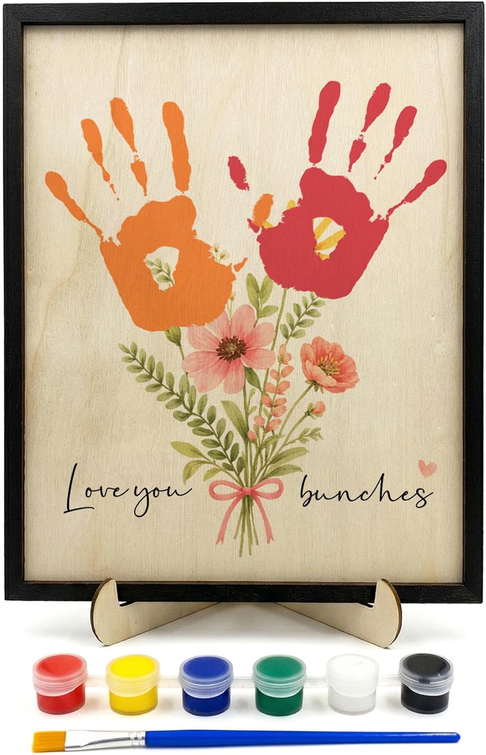 FONDCANYON Love You Bunches Floral Decorative Signs, Mom Daughter Gifts